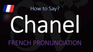 How to Say Chanel French Luxury Fashion Brand Pronunciation [upl. by Xel]