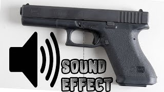 EFFETTO SONOROSPARI DI UNA PISTOLAGlock 17 sound shooter [upl. by Lanoil]