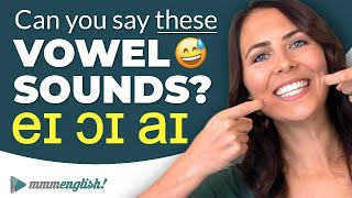 Pronunciation Practice 👄 Difficult Vowel Sounds DIPHTHONGS [upl. by Attah]