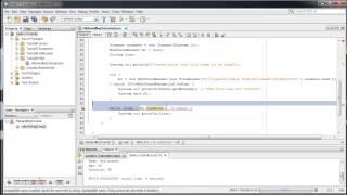 Java Tutorial 9  Reading text files with BufferedReader [upl. by Einama693]