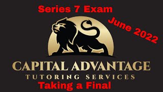 Take a Series 7 Final with me FINRA Exam June 2022 series7exam series7exam [upl. by Ainimreh]