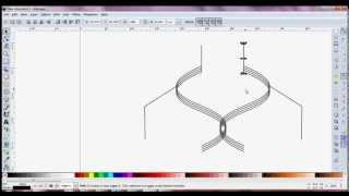 Inkscape Basics  Creating Simple Curves Using the Bezier Paths [upl. by Ardnuasac597]