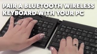 How to connect a Bluetooth Keyboard to PC [upl. by Elicia]