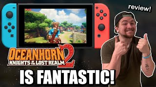 OCEANHORN 2 Nintendo Switch REVIEW [upl. by Gonzalez809]