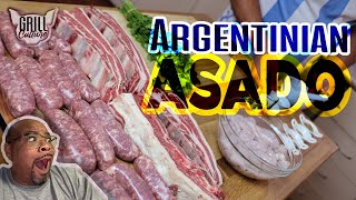 How To BBQ ARGENTINIAN ASADO Asado Argentino a la Parrilla [upl. by Thais306]