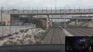 High Speed Train TGV Cab Ride [upl. by Steddman]