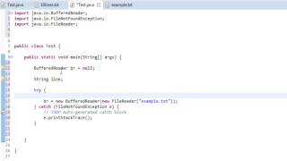 Java  IO  BufferedReader [upl. by Wenger]