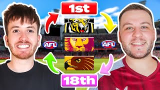 Our AFL Ladder Predictions 2025 ft YungkingCookson [upl. by Scarlet]