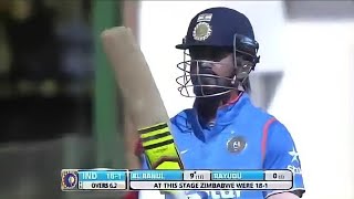 KL Rahul 100 runs off 115 balls V Zimbabwe Harare 2016  KL Rahul Maiden Century [upl. by Adur198]