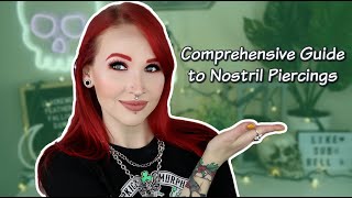 Comprehensive Guide to Nostril Piercings [upl. by Weisberg]