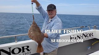 Plaice fishing amazing underwater video that shows how two Plaice can be caught on a twin hook rig [upl. by Ive]