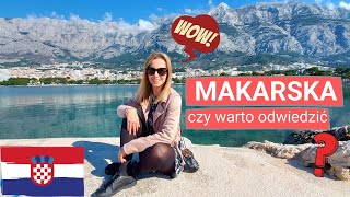 Makarska Chorwacja  pokazujemy czy warto zwiedzić [upl. by Aetnahs]