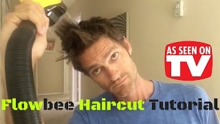 Flowbee haircut hair raising haircutting experience [upl. by Anaib]