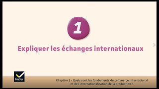 SES cours de Tle  expliquer les échanges internationaux [upl. by Ruthann285]