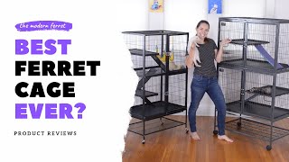 Best Ferret Cage REVIEW Ferret Nation vs Feisty Ferret vs Kaytee [upl. by Jair]