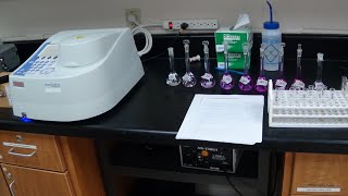 Nitrite Test Using Spectrophotometer Method [upl. by Ecnarrat]