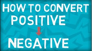 How to convert a Positive to Negative Sentence  Transformation  Rules  Examples  Exercise [upl. by Hillery]