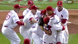 WS2011 Gm7 Cardinals win 11th World Series title [upl. by Chappell]