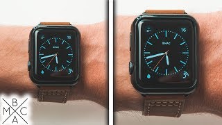 Apple Watch 38mm vs 42mm WATCH THIS BEFORE YOU BUY ⌚️ [upl. by Nnyled]