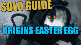 BO2 Zombies Solo Origins Easter Egg Guide Full [upl. by Wolgast]