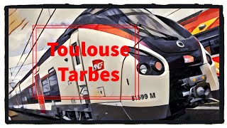 Cab Ride Toulouse  Tarbes [upl. by Licastro]