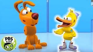 WORDWORLD  Ducks Skating Mayhem  PBS KIDS [upl. by Odnalref106]